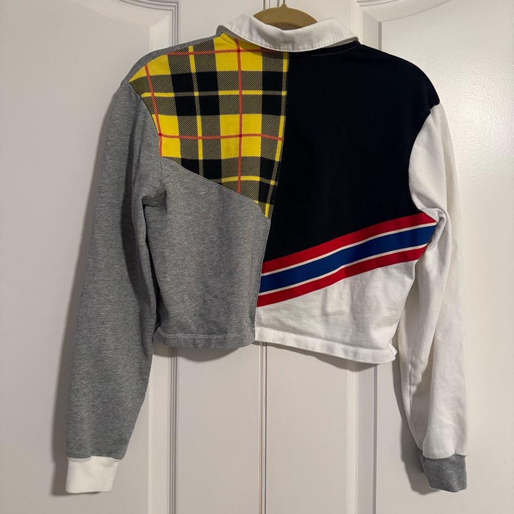 Nike White and Yellow Sports Top - Picture 4 of 6